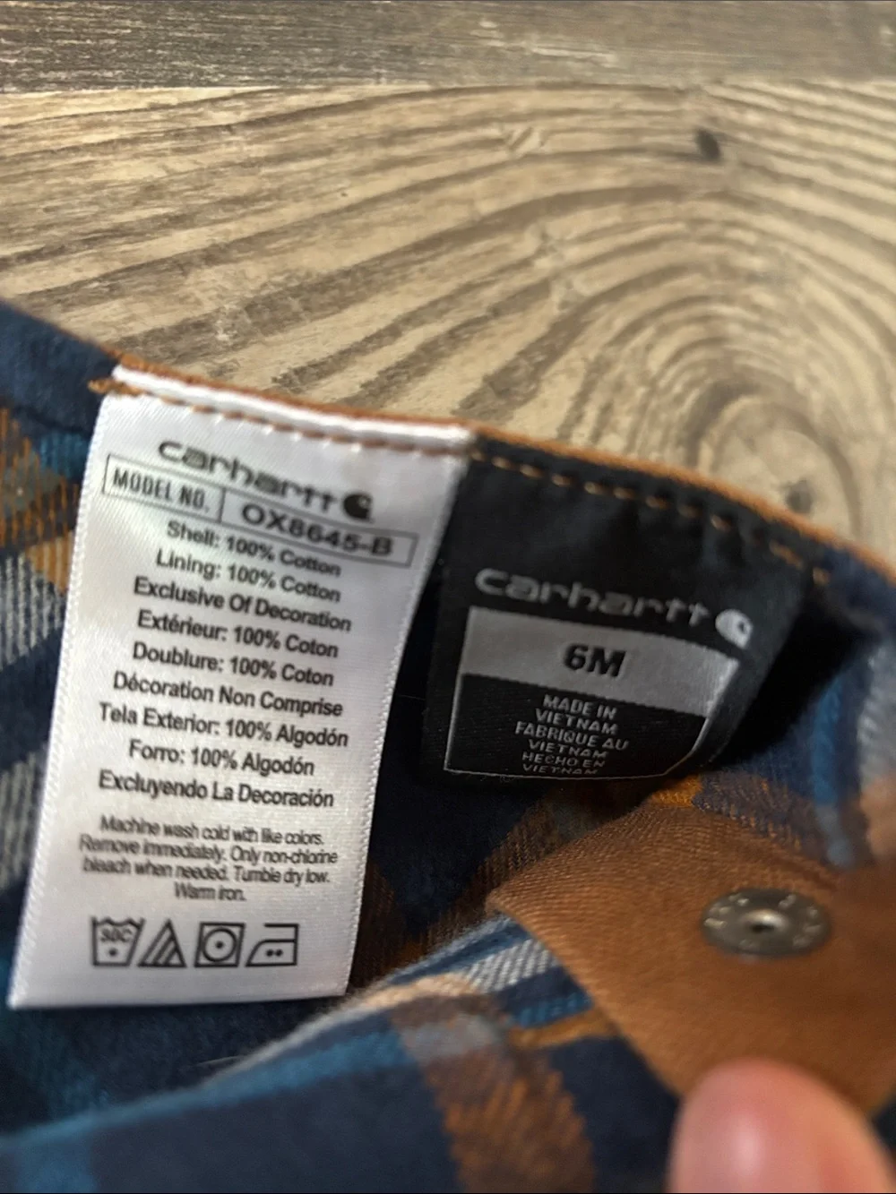 Carhartt Overalls Flannel Lined LIKE NEW